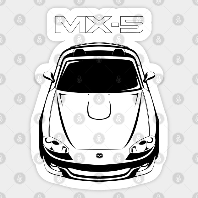 MX-5 NC 3rd gen 2005-2008 Sticker by jdmart